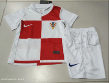 24/25 Croatia Home Kids  1:1  Soccer Jersey