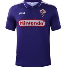 1998/1999 Fiorentina Home Fans 1:1 Retro Soccer Jersey