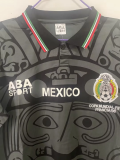 1998 Mexico Black Fans Version 1:1 Quality Retro Soccer Jersey