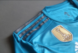 2017/2018 Real Madrid Third Long Sleeve Player Version 1:1 Quality Retro Soccer Jersey