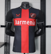 23/24 Bayer Leverkusen Home Black Player Version Soccer Jersey