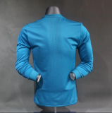 2017/2018 Real Madrid Third Long Sleeve Player Version 1:1 Quality Retro Soccer Jersey