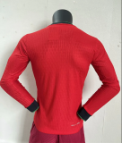 24/25 Portugal Home Long Sleeves Player 1:1 Quality Soccer Jersey