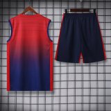 24/25 PSG Paris Blue 1:1 Quality Training Vest（A-Set）