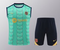 24/25 Barcelona Green 1:1 Quality Training Vest（A-Set）