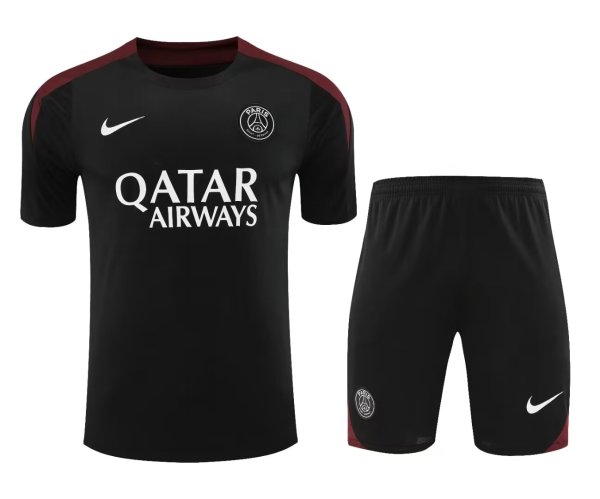 24/25 PSG Paris  Black  1:1 Quality Training （A-Set）