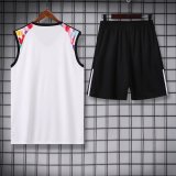 24/25 Manchester United  White  1:1 Quality Training  Vest（A-Set）