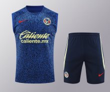 24/25 Club America   Blue 1:1  Quality Training Vest（A-Set）