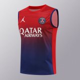 24/25 PSG Paris Blue 1:1 Quality Training Vest（A-Set）