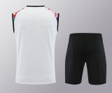 24/25 Manchester United  White  1:1 Quality Training  Vest（A-Set）