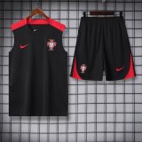 24/25 Portugal  Black 1:1 Quality Training Vest（A-Set）