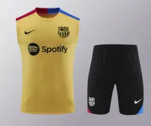 24/25  Barcelona  Yellow 1:1 Quality Training Vest（A-Set）
