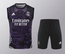 24/25  Real Madrid  Purple  1:1 Quality Training Vest（A-Set）