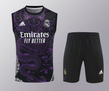 24/25  Real Madrid  Purple  1:1 Quality Training Vest（A-Set）