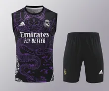 24/25  Real Madrid  Purple  1:1 Quality Training Vest（A-Set）