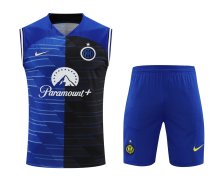 24/25 Inter Milan  Blue 1:1 Quality Training Vest（A-Set）