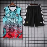 24/25  Real Madrid  Green 1:1 Quality Training Vest（A-Set）