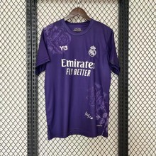 23/24 Real Madrid Y-3 Purple Fans 1:1 Soccer Jersey
