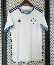 24/25 Cruzeiro Away White Fans 1:1 Quality Soccer Jersey