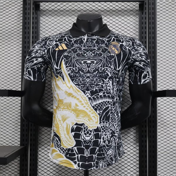 24/25  Real Madrid  Special Edition  Black  Player 1:1 Quality Soccer Jersey