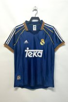1998/2000 Real Madrid Third Blue Fans1:1 Retro Soccer Jersey