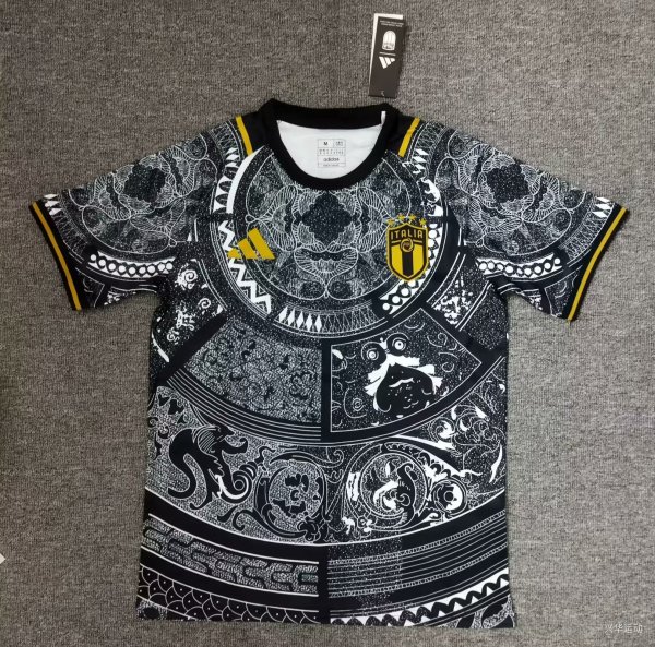 24/25 Italy Special Edition Black Fans 1:1 Quality Soccer Jersey