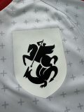 24/25  Georgia Home  White  Fans 1:1 Quality Soccer Jersey