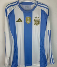 24/25 Argentina Home 3-Stars With FIFA 2022 Fans Long sleeve  Soccer Jersey