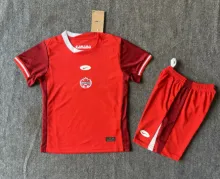 24/25  Canada Home  1:1 Kids Soccer Jersey