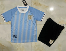 24/25 Uruguay Home 1:1 Kids Soccer Jersey