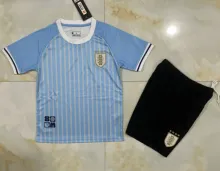 24/25 Uruguay Home 1:1 Kids Soccer Jersey