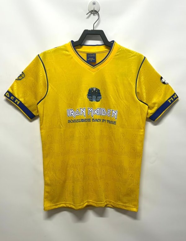 2008 Iron Lady Away Yellow 1:1 Retro Soccer Jersey