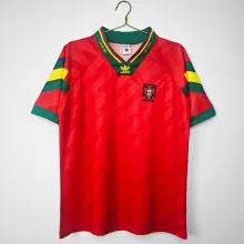 1992/1994 Portugal Home Fans 1:1  Quality Retro Soccer Jersey