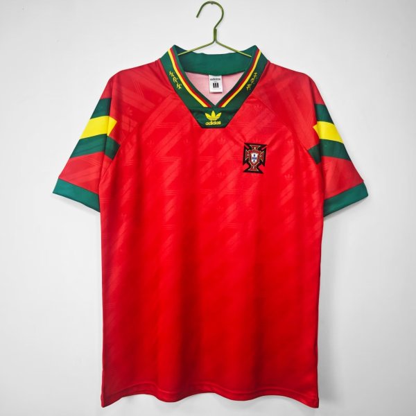 1992/1994 Portugal Home Fans 1:1  Quality Retro Soccer Jersey