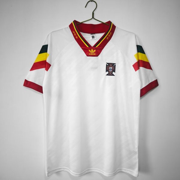 1992/1994 Portugal Away  Fans 1:1  Quality Retro Soccer Jersey