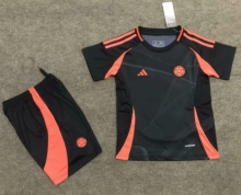 24/25 Colombia Away  Kids 1:1 Quality Soccer Jersey