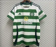 24/25 Celtic Home  White Green  Fans 1:1 Quality Soccer Jersey