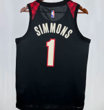 24/25 Trail Blazers SIMMONS #1 Black City Edition 1:1 Quality NBA Jersey