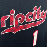 24/25 Trail Blazers SIMMONS #1 Black City Edition 1:1 Quality NBA Jersey