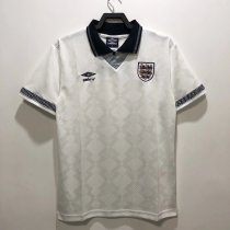 1990 England Home 1:1 Quality Retro Soccer Jersey