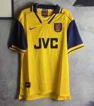 1996 Arsenal Away 1:1 Quality Retro Soccer Jersey