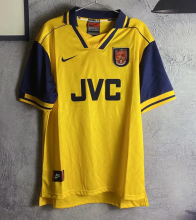 1996 Arsenal Away 1:1 Quality Retro Soccer Jersey