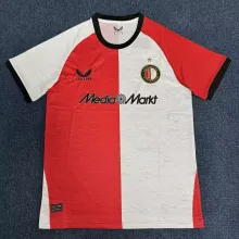 24/25 Feyenoord Rotterdam Home  Fans 1:1 Quality Soccer Jersey