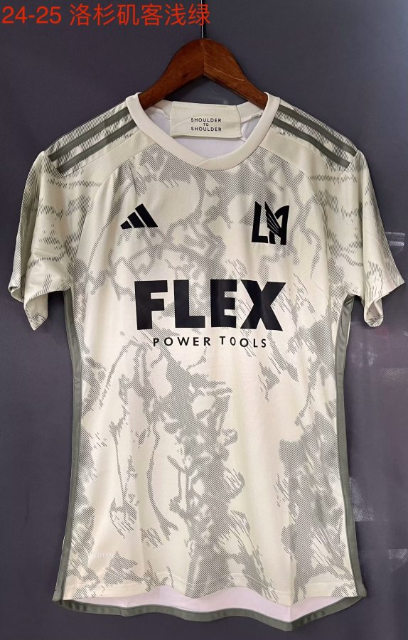 24/25  Los  Angeles  FC  Away  Fans 1:1 Quality Soccer Jersey