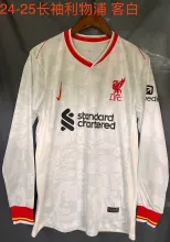 24/25 Liverpool Third Long Sleeve Fans 1:1 Quality Soccer Jersey