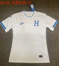 24 /25 Honduras  White Fans 1:1 Quality Soccer Jersey