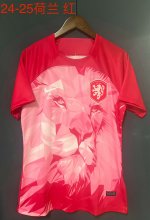 24/25 Netherlands  Red Special  Edition  Fans 1:1 Quality Soccer Jersey