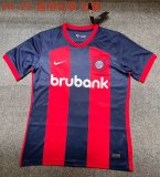 24/25  San Lorenzo Home  Red  And Black  Fans 1:1 Quality Soccer Jersey