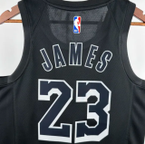 24/25 Lakers JAMES #23 Black Honor Edition  1:1 Quality NBA Jersey