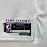 24/25  Lakers TOSCANO #95 White  1:1 Quality NBA Jersey